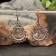 Earrings Amulet "Tree of Life", brass