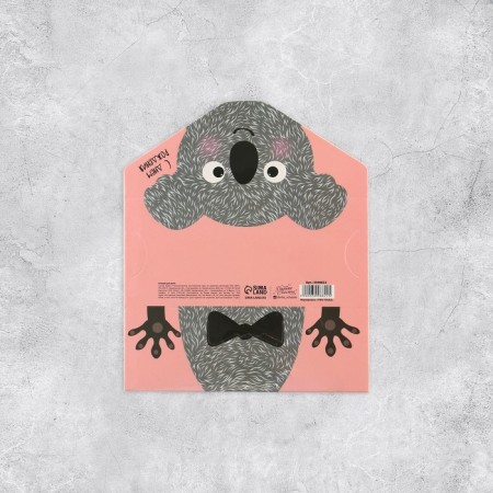 Formal money envelope "Happy Birthday", Coala, 17.5 x 10.5 cm-1