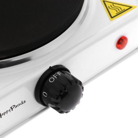 Electric tile Happy Panda HP-09W, 1500 watts, 1 burner, white-2