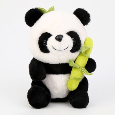 Soft toy "Panda in a bag", 25 cm