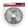 Disk saw wooden wood, fast cut, 190 x 30 mm (rings at 20, 16), 24 teeth