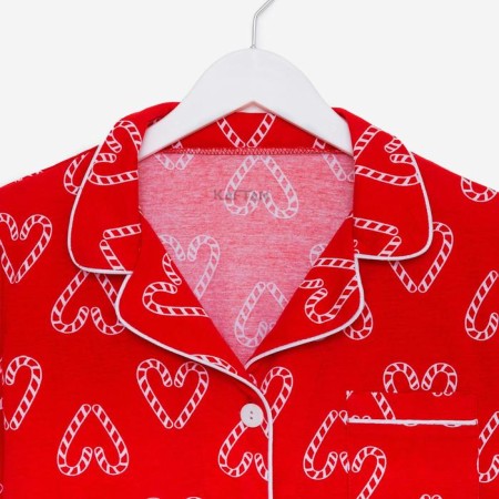 Пижама женская (рубашка и брюки) KAFTAN "Love" р.48-50-7