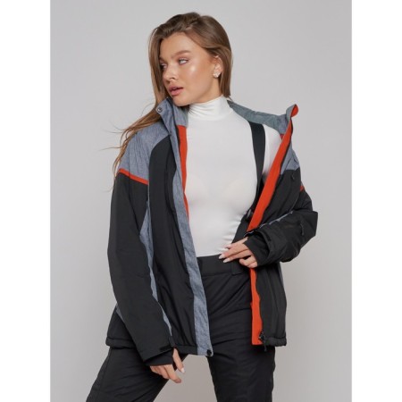 Ski jacket women's, size 54, black color-19