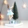 Souvenir Polystone Light "Girl decorates the Christmas tree" 24.5x11x15 cm