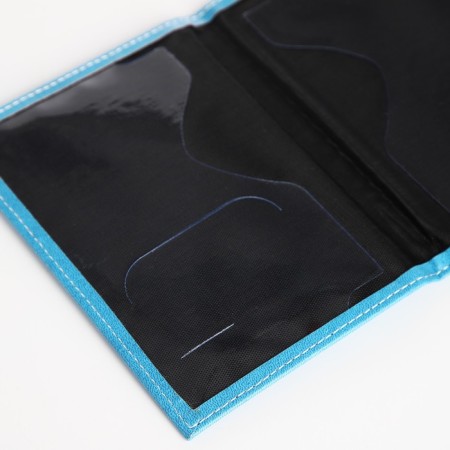 Cover for passport, blue color-4