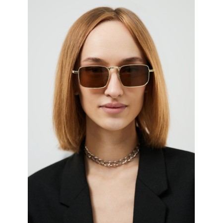 Sunny glasses, uv 385, brown lens