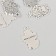 Decor Metal for creativity "Angel - Shine" 1.6x2.5 cm