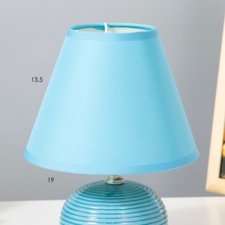 Salento table lamp E14 40W Blue 17x17x23 cm Risalux-3