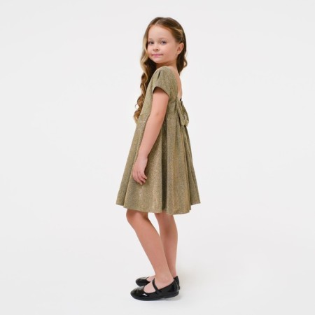 Dress elegant children's KAFTAN, p. 30 (98-104 cm), golden-2