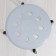 Stool with plastic seat, color mix
