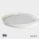 Panting Porcelain Magistro Urban, D = 27.5 cm, white color in specking
