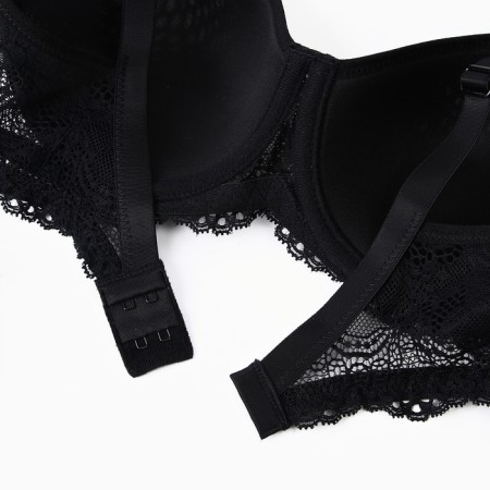 Women's bra, black color, size 80b-7