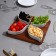 Menzhitsa "Royal Service", 4 pcs: 300 ml, wooden base, porcelain, Iran