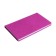 Lowed A6, 64 sheets, on the stitch, artificial leather cover, fuchsia