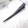 Daniela hair clip, 12.7 cm, black