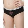 Panties for girls, height 104 cm, light gray, lilac, black, 3 pcs