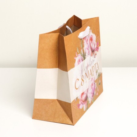 Package Gift Craft Horizontal, Packaging, “From March 8”, ML 27 x 23 x 11.5 cm-1