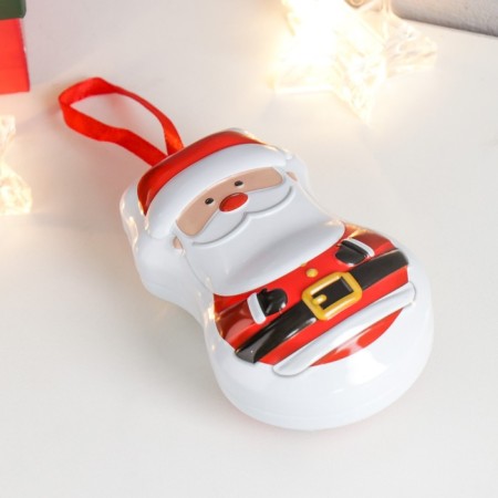 Santa/Snowman Metal Casket Mix 4.8x7x10.5 cm-2