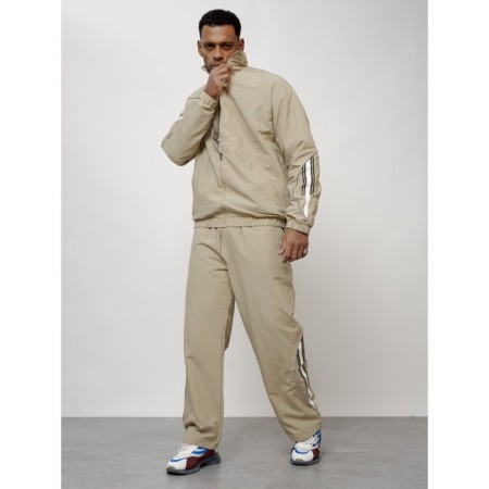 Sports suit men's, size 56, beige color-10