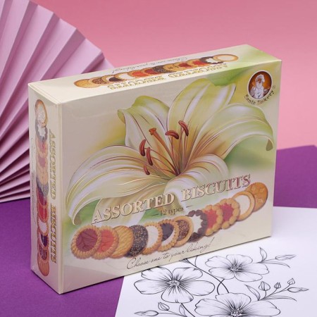 Biscotti butter, assorted, 750 g
