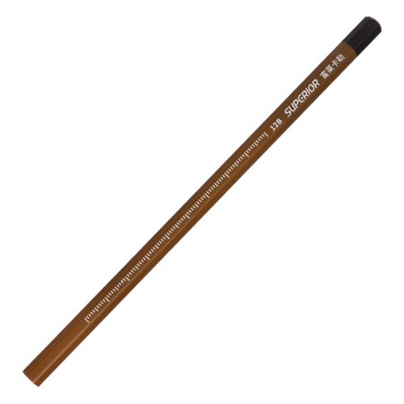 Coal black pencil 12V, brown body-1