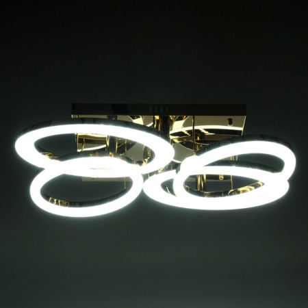 Causteen with FDD "Mons" 4XLED 190W 3000-6000k gold 83x56x15 cm-3