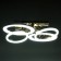 Causteen with FDD "Mons" 4XLED 190W 3000-6000k gold 83x56x15 cm