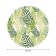 The tablecloth "Deciduous composition", round, Saten, d = 150 cm