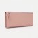 Women's wallet on magnets, pink color