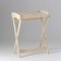 Serving folding table, 60 × 40 × 73cm, from needles