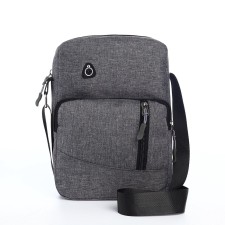 Male bag, gray color