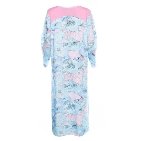 Night shirt female, blue color, size 56-7