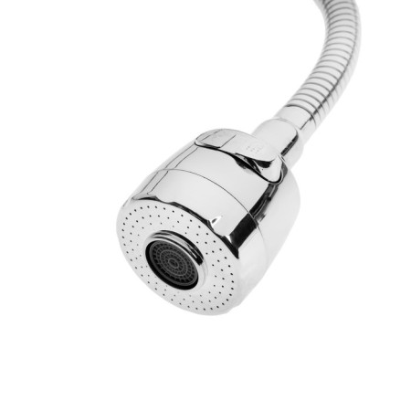 Zein Z66350352 kitchen mixer, flexible spout, 40 mm cartridge, dual -mode aerator, chrome-6