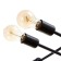 Chandelier 2549/1 E27 40W Black 70x70x20 cm Bayerlux