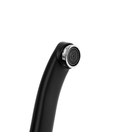 Kitchen mixer Zein Z3829, single -leaf, pour length 22 cm, 35 mm cartridge, black-5