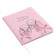 Universal Diary Grade 1-11, 48 sheets "Pink sneakers", solid cover of artificial leather, pancake embossing, rhinestones, embossing foil, block offset