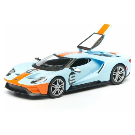 BBURAGO FORD GT 2019, DIE-CAST, 1:32, Orange-blue color-1