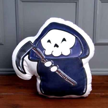 Soft toy "Death with a scythe", black color-2