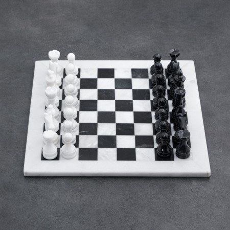 Chess "Elite", dark board 30x30 cm, onyx-2
