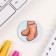 New Year of the setting icon d = 35 mm "boots" 6.5x6.5 cm
