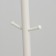 The hungry floor "Crown", collapsible, white color