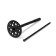 Dowel "Tundra Krep", for insulation, with plastic nails, 10x160 mm, 50 pcs
