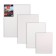 Set of canvases on a subframe, flax 100%, 4 pieces (25 × 35, 30 × 40, 40 × 50, 50 × 60 cm), medium -grained, 400 g/m2