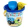 Set No. 63: bucket No. 8 “Blue Tractor”, shovel 13 cm, rake 13 cm