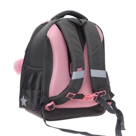 Grizzly frame backpack, 36 x 28 x 20 cm, LED backlight with a key fob, gray-1