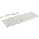 The keyboard Genius Slimstar Q200, wired, membrane, 101 key, USB, white
