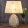 Table lamp 75555106TL/1 E14 40W white 19x27x38.5 cm Risalux
