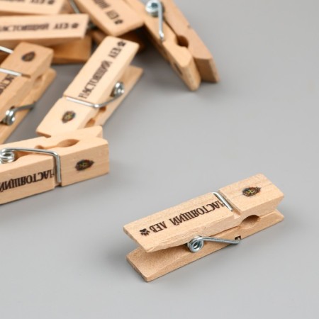 Decor for creativity Tree "clothespin - real lion" set 10 pcs-3