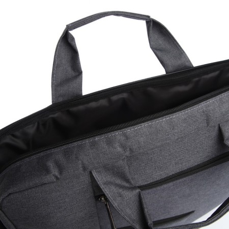 Laptop bag, "Alex", color gray color-5