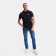 Male jeans, blue color, size 30 (46)